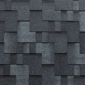 TEGOLA Střešní šindel PREMIUM LINE GOTHIK 251 2-Tone black, cena za m2